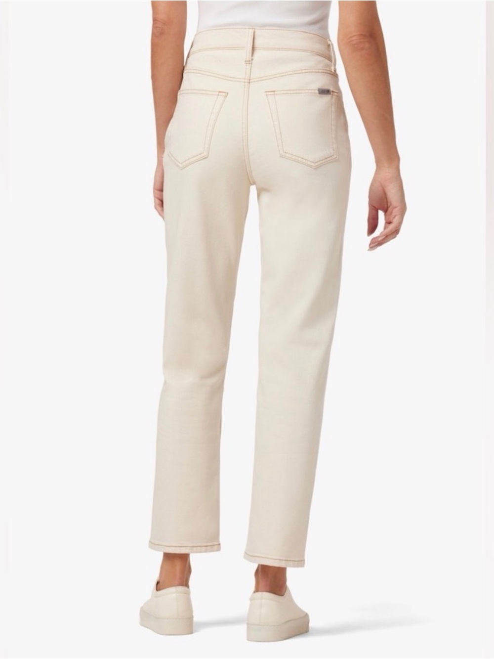 Joe's Jeans The OG Straight Ankle Denim in Ecru Cream Women’s Size 24- EUC